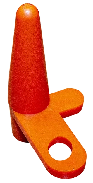 Picture of Kleenbore Kb-Cf Chamber Flag  Orange 4.30" Long 2 Pack A192