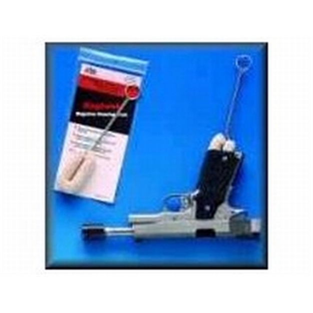 Picture of  Kleenbore Mag208 Magswab  9Mm/10Mm Auto/40/38/45 Cal Handgun 100% Cotton Swab Compatible With Staggered Magazines