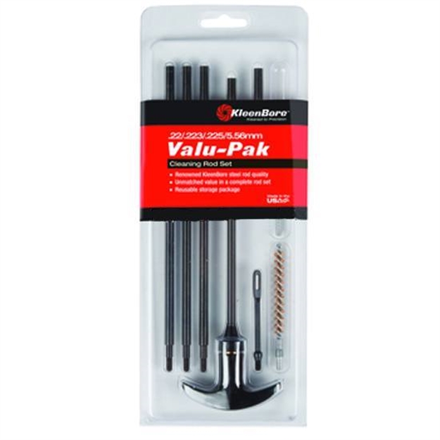 Picture of Kleenbore Pou303mc Modular Cleaning Kit Multi-Caliber Handgun/Rifle Bronze/Nylon Bristles Nylon Multi-Cam Case VP61 026249003404