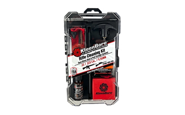 Picture of Kleenbore Kds-556 Dual Kleen Rod & Pull Through Rope Cleaner .223/ 5.56Mm Rifle 30" Steel Nylon Bristles Phosphor Bronze Bristles VP63