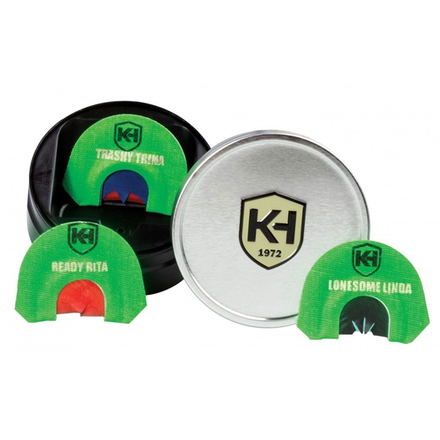 Picture of Knight & Hale Deadly Diva Series Diaphragm Turkey Call 3 Pack