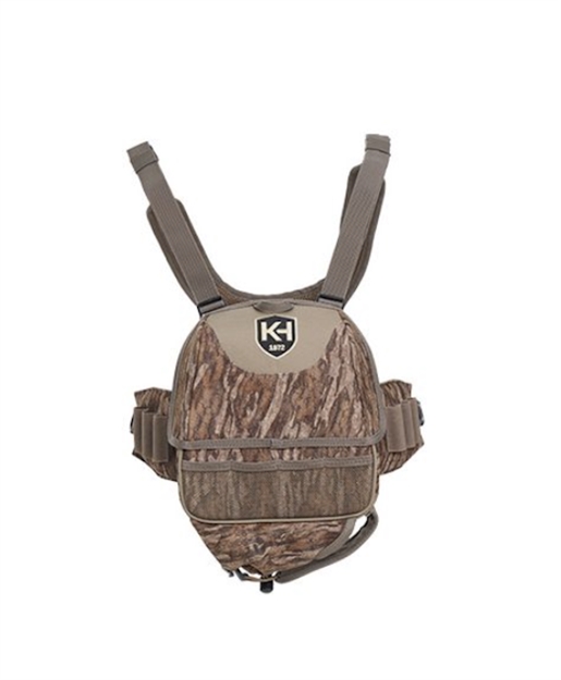 Picture of Knight & Hale Turkey Chest Rig, Magnetic Snaps, Adjustable Straps,Box Call Pouch Elastic Cinch Cord,Built IN Shell Carriers KHT0103 049443939010