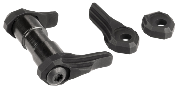 Picture of Knights Mfg Company 113913 Safety Selector  Mil-Spec Black Aluminum/Steel Ar-Platform Ambidextrous