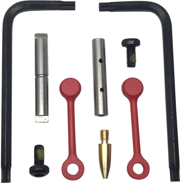 Picture of Kns Precision Pin Kit Non-Rotating Gen2 Mod2 Ar15/M16 .154 Red NRTHPMOD2154RED