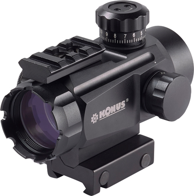 Picture of Konus  Red/Green Dot Ight 1X35 4-Interchangeable Reticle