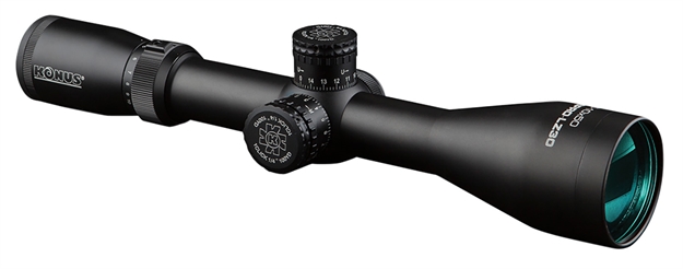 Picture of  Konus 7180 Konuspro Lz-30 Matte Black 2.5-10X50mm 30Mm Tube Dual Illuminated (Blue/Red) Engraved 30/30 Floating Cross Reticle