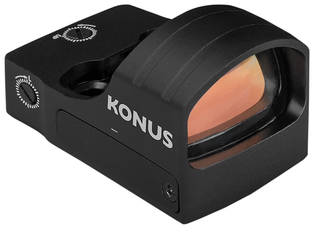 Picture of  Konus 7205 Fission 3.0  Matte Black 1 X 0.98" X 0.70" 4 Moa Red Dot