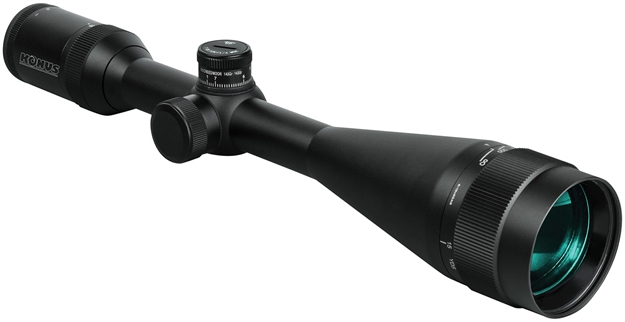 Picture of  Konus 7227 Konus-Cx  Matte Black 6-18X 50Mm 25.40Mm Tube Duplex 6.5 Creedmoor Reticle