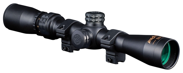 Picture of  Konus 7260 Konuspro  Matte Black 2-7X32mm 1" Tube Engraved 30/30 Duplex Reticle Includes Mounting Rings