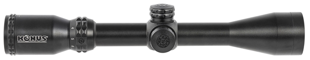 Picture of  Konus 7278 Konuspro 275 Matte Black 3-9X40mm 1" Tube Engraved Ballistic 275 Dot Reticle For Muzzleloader 698156072783