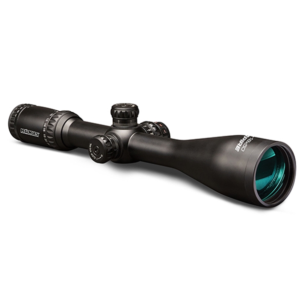 Picture of  Konus 7186 Empire  Black 3-18X 50Mm 30Mm Tube Dual Illuminated Red/Blue Engraved Ballistic 550 Reticle Features Bubble Level 698156071861