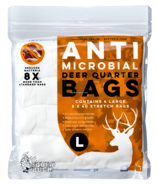 Picture of Koola Buck Anti Microbial Game Bag, Deer Quarter Bags, Large, 4 PK AMGB-L4 863248000146