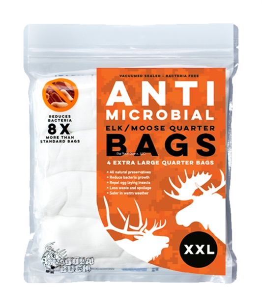 Picture of Koola Buck Anti Microbial Game Bag, Moose/Elk Quarter Bags, 4 PK