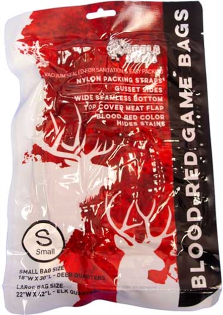 Picture of Koola Buck Buck Anti-Microbial Game Bag Blood Red Small Singlebag! KBBRGB1S