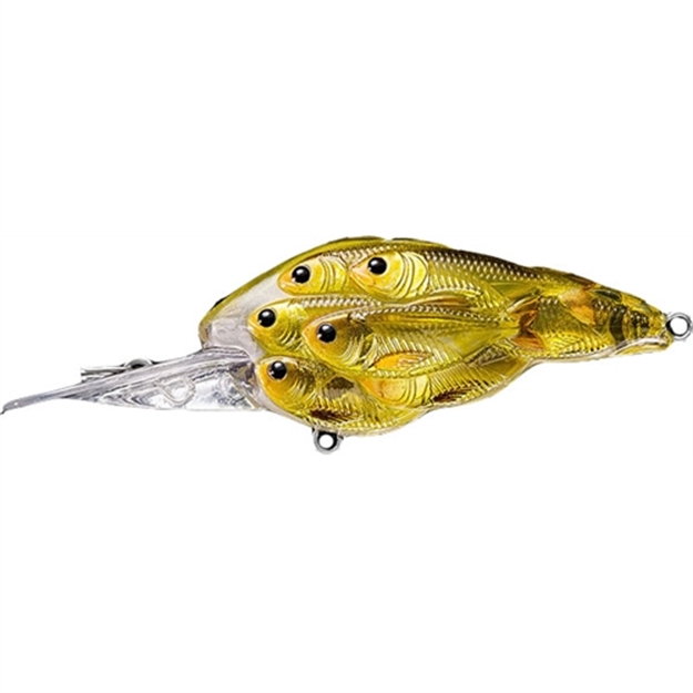 Picture of Koppers Fishing & Tackle Baitball Crank 3/8Oz Gold/Black