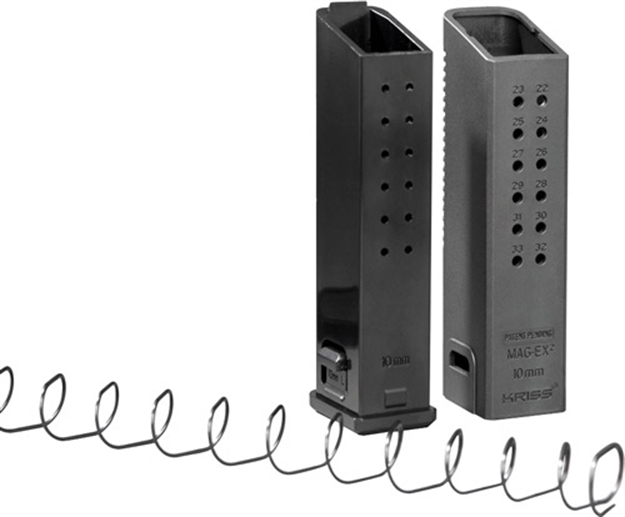 Picture of Kriss Usa, Inc Magex2 Kit For Glock 20 10Mm 33 Round Mag Not Included KVAMX2K10BL00 811607031287