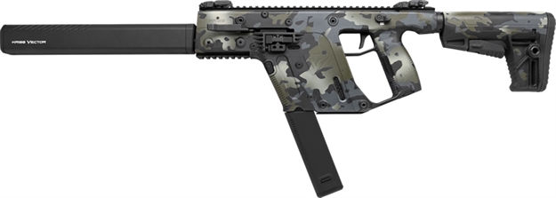 Picture of Kriss Usa Vector Crb G2 10Mm 16" 33Rd M4 Stock Black Camo KV10-CMCBLK20 811607036367