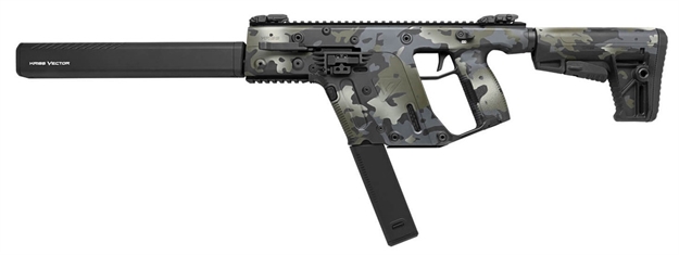 Picture of Kriss Usa Vector Crb G2 45Acp 16" 30Rd M4 Stock Black Camo! KV45-CMCBLK20