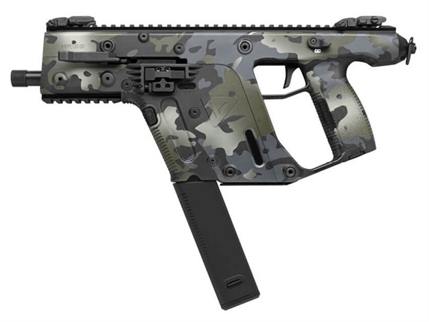 Picture of Kriss Usa Vector Sdp G2 Pistol 9Mm 5.5" Threaded 40Rd Black Camo KV90-PMCBLK20 811607035490