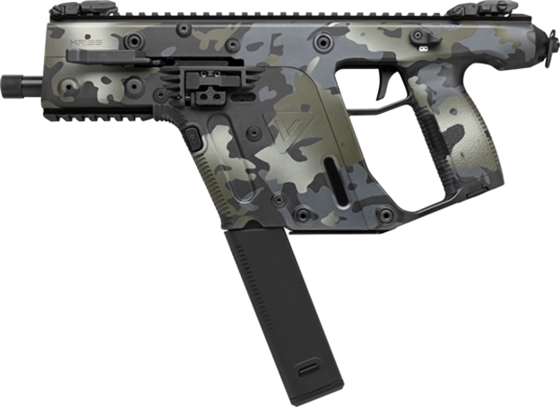 Picture of Kriss Usa Vector Sdp G2 Pistol 9Mm 5.5" Threaded 40Rd Black Camo* KV90-PMCBLK20 811607035490