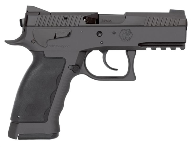 Picture of Kriss Usa Wsdcme084 Sphinx Spd Compact Single/Double 9Mm 3.7" 10+1 Blk Polymer Grip