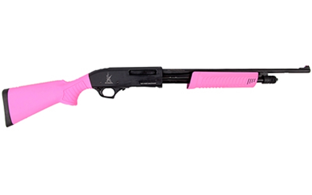Picture of Keystone Sporting Arms Shotgun .410 Pump Action 3" 18.5" Pink Cerokote