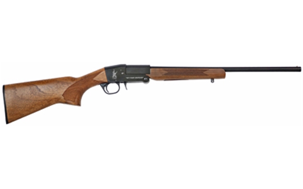 Picture of  Crickett Ksa4100 MY First Shotgun  Youth 410 Gauge 3" 1Rd 18.50" Blued Barrel/Receiver, Foldable, Fixed Modified Choke, Brass Bead Sight, Turkish Walnut Stock W/Upgraded Soft Rubber Recoil Pad 611613041009