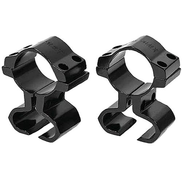 Picture of Kwik Site Scope Mount, See-Thru, Grooved Receiver, Black Finish