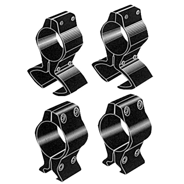 Picture of Kwik-Site Ksnt22 See Thru Grooved Mounts 
For Non See-Thru Style Black Finish