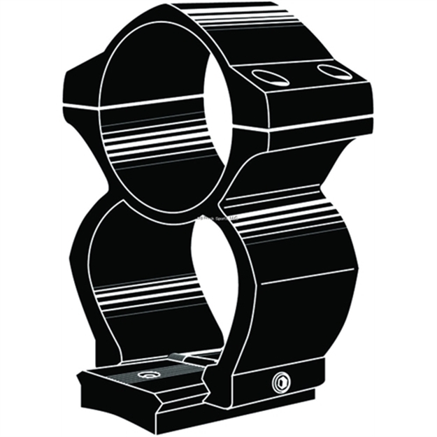 Picture of Kwik Site See Thru Rings, 1", Extra High, Matte