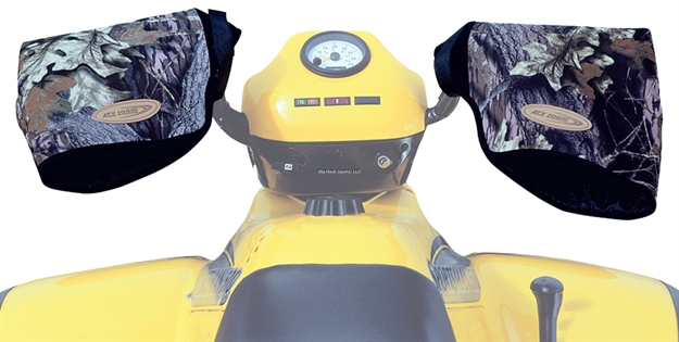 Picture of Kwik Tek Atv Hand Protectors Mossy Oak Camo Mitts