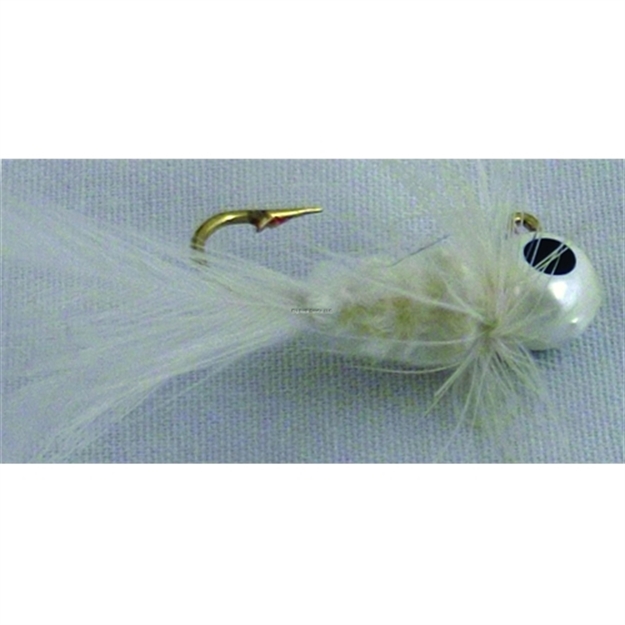 Picture of Lakco Jig Fly, 1/24 Oz, Fluorescent White,