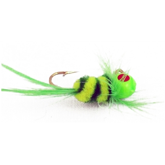 Picture of Lakco Jig Fly, 1/24 Oz, Yellow/Green,