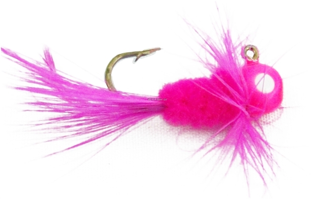Picture of Lakco Jig Fly, 1/48 Oz, Fluorescent Pink,