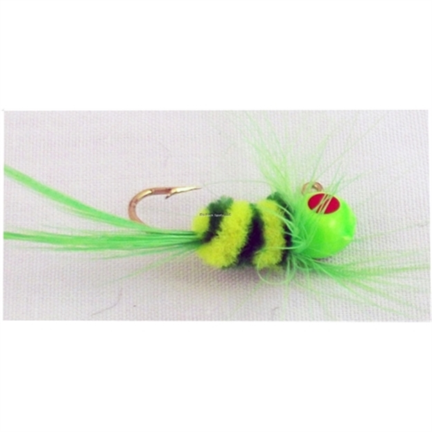 Picture of Lakco Jig Fly, 1/48 Oz, Yellow/Green,