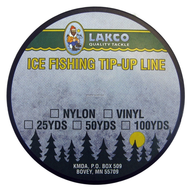 Picture of Lakco Nylon Tip UP Line 25 Yard Spool