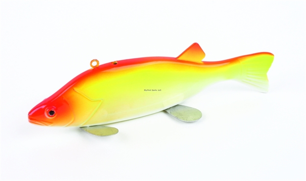 Picture of Lakco Perch Spear Decoy Orange-Chart