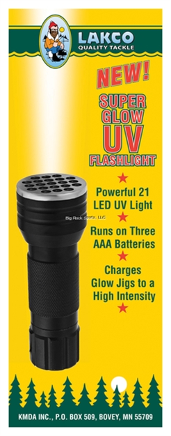 Picture of Lakco Super Glow 21 Led UV Flashlight