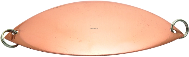 Picture of Lake Clear Wabbler Attractor Spoon #1 Copper 3-1/8" 1/3Oz, NO Hook