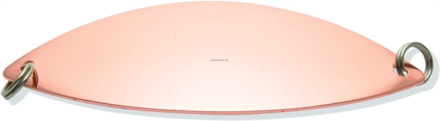 Picture of Lake Clear Wabbler Attractor Spoon #3 Copper 3" 1/4Oz, NO Hook