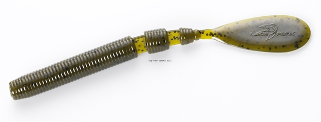 Picture of Lake Fork Hyper Worm, 5", Green Pumpkin, 10/Pack