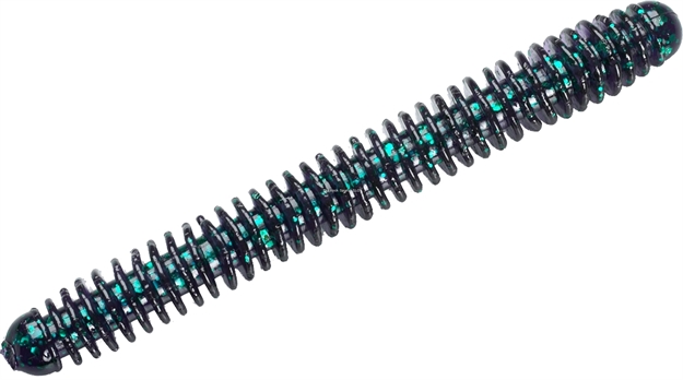 Picture of Lake Fork Ring-Fry Finesse Worm, 4", June Bug, 8/Pack