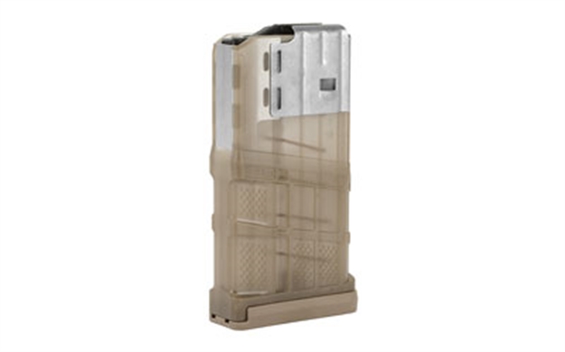 Picture of Lancer Magazine L7awm Sr-25 7.62X51 20Rd Translucent Fde< L7-20-TDE