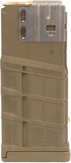 Picture of Lancer Magazine L7awm Sr-25 7.62X51 25Rd Opaque Fde! L725FDE