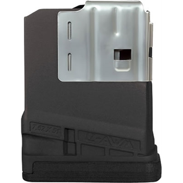 Picture of Lancer Magazine L7awm Sr-25 7.62X51 5Rd Opaque Black< L705BLK 738435617271