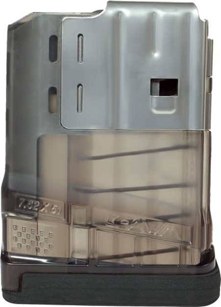 Picture of Lancer Magazine L7awm Sr-25 7.62X51 5Rd Translucent Smoke< L705SMK
