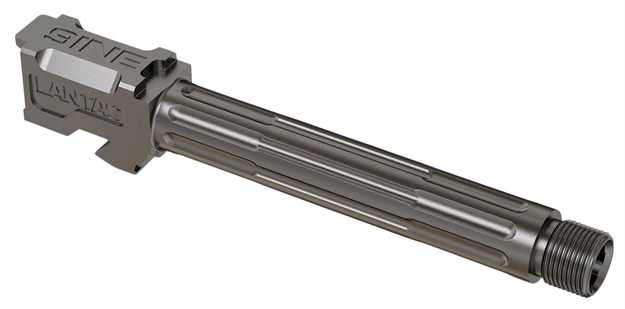 Picture of Lantac 01Gbg17thss 9Ine Glock 17 9Mm Gauge 4.48" Stainless Steel Fluted/Threaded