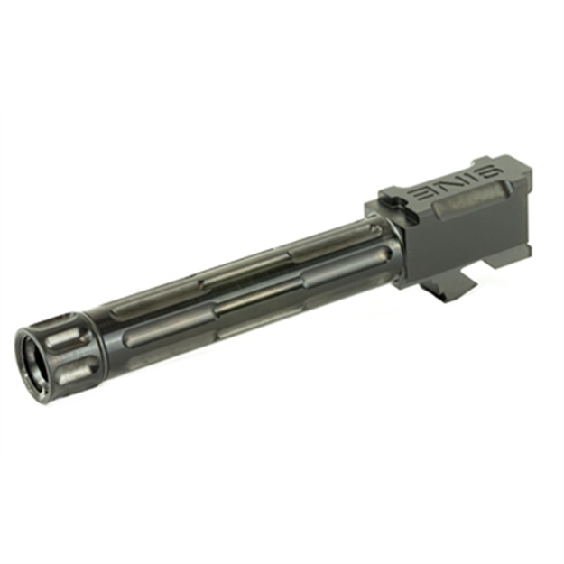 Picture of Lantac Bbl For G19 Fluted Thrd Black 01GBG19THBLK