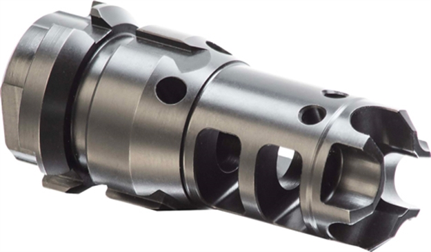 Picture of Lantac Usa Llc Dragon Muzzle Brake 300 Black Out Dead Air Keymd Wlfmn DGN300B-WM