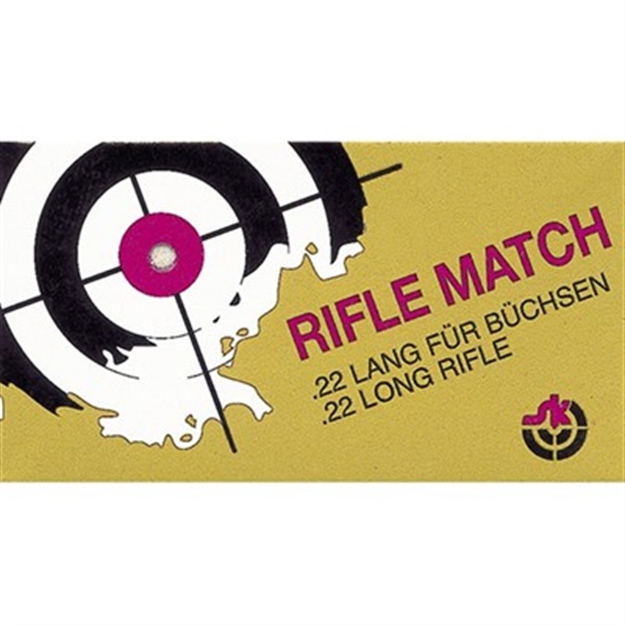 Picture of Lapua 22 LR Rifle Match 40 GR Box OF 50